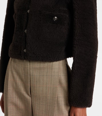 Soft Touch cropped reversible leather jacket | Dorothee Schumacher