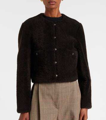 Soft Touch cropped reversible leather jacket | Dorothee Schumacher