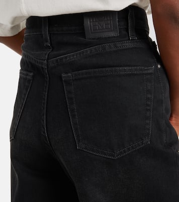 Jeans anchos de tiro alto | Toteme