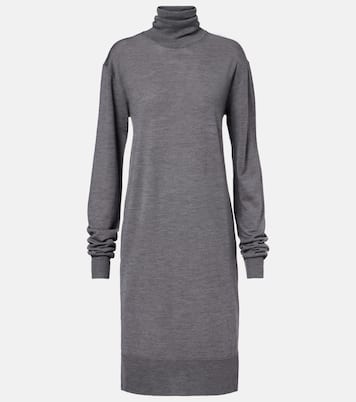 Pulloverkleid aus Wolle und Seide | Toteme