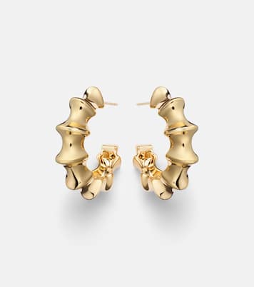 Murphy Mini gold-plated hoop earrings | Jennifer Fisher