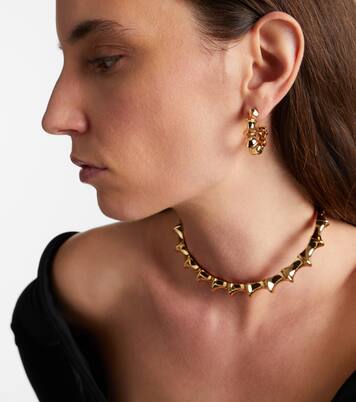 Murphy Mini gold-plated hoop earrings | Jennifer Fisher