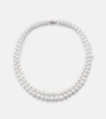 Collier en or blanc 18 ct et perles | Mikimoto