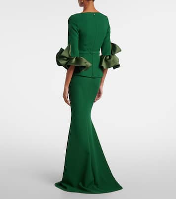 Clemenza crêpe gown | Safiyaa