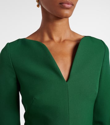 Clemenza crêpe gown | Safiyaa