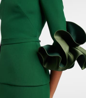 Clemenza crêpe gown | Safiyaa