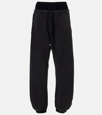 Cotton jersey sweatpants | The Attico