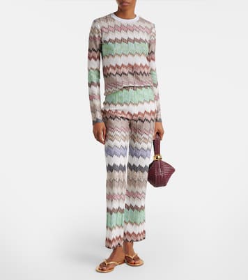 Top aus Häkelstrick | Missoni