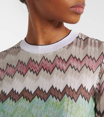 Top aus Häkelstrick | Missoni