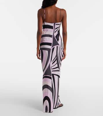 Slipdress Iride aus Crêpe de Chine aus Seide | Pucci