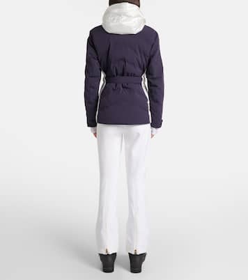 Giacca da sci Kira con cappuccio e cintura | Bogner