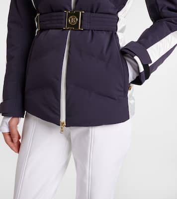 Giacca da sci Kira con cappuccio e cintura | Bogner
