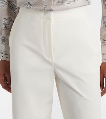 Pantalon droit Dentice en coton mélangé | Max Mara