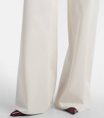 Pantalon droit Dentice en coton mélangé | Max Mara