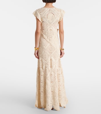Annalisa crochet cotton maxi dress | Ulla Johnson