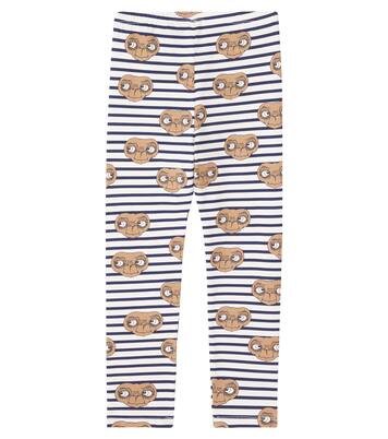 x E.T. cotton-blend jersey leggings | Mini Rodini