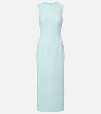 Jodi crêpe midi dress | Safiyaa