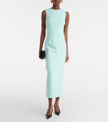 Jodi crêpe midi dress | Safiyaa