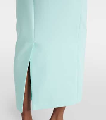 Jodi crêpe midi dress | Safiyaa