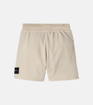 Compass cotton shorts | Stone Island Junior
