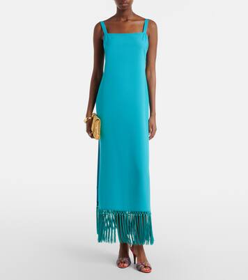 Palermo fringed midi dress | Taller Marmo