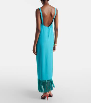 Palermo fringed midi dress | Taller Marmo