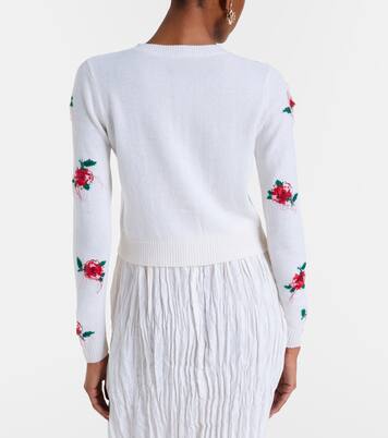 Cárdigan de lana floral | Shushu/Tong