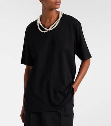 Oversized embellished cotton T-shirt | Junya Watanabe