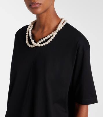 Oversized embellished cotton T-shirt | Junya Watanabe