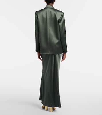 Silk satin maxi skirt | The Sei