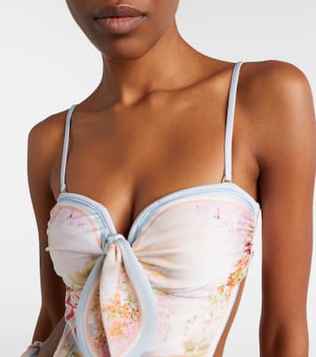 Como printed swimsuit | Zimmermann