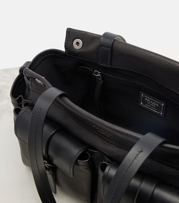 Prada Route leather tote bag | Prada
