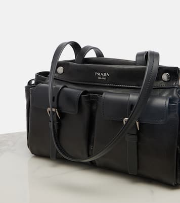 Prada Route leather tote bag | Prada