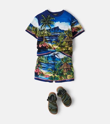 Bedruckte Badeshorts | Dolce&Gabbana Kids