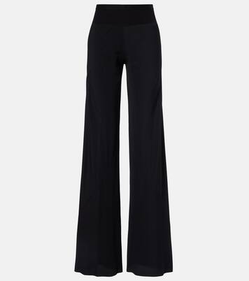 Bias wide-leg pants | Rick Owens