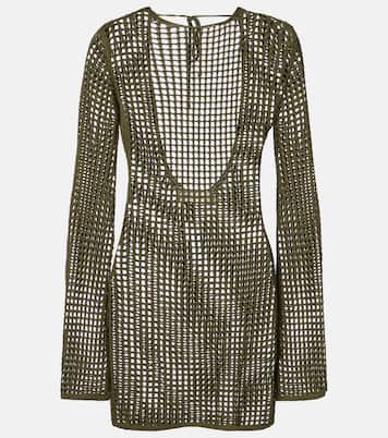 Serena open-knit minidress | Bananhot
