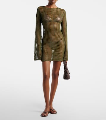 Serena open-knit minidress | Bananhot