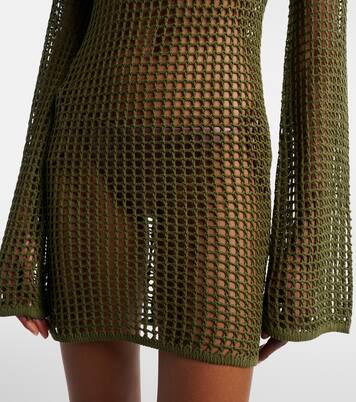 Serena open-knit minidress | Bananhot