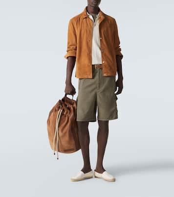 Polo en coton côtelé | Brunello Cucinelli
