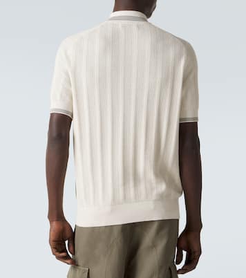 Polo en coton côtelé | Brunello Cucinelli