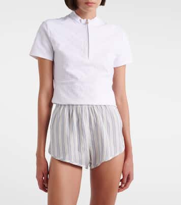 Interlocking G silk jacquard shorts | Gucci