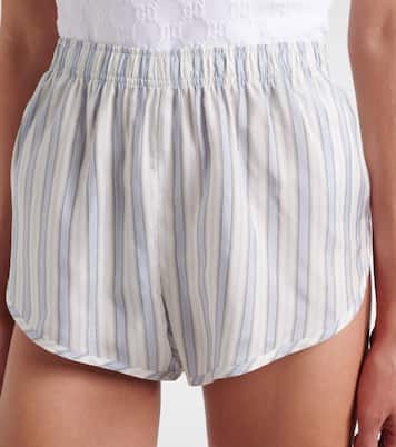 Interlocking G silk jacquard shorts | Gucci