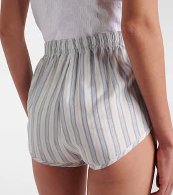 Interlocking G silk jacquard shorts | Gucci