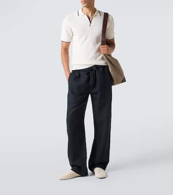 Horton wool piqué polo shirt | Orlebar Brown