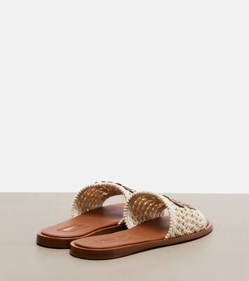 Mules à finitions en cuir | Miu Miu