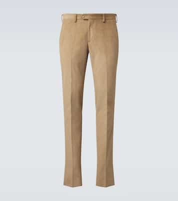 Cotton corduroy slim pants | Lardini