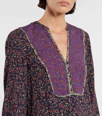 Blouse Betta à motif floral | Veronica Beard