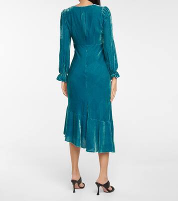 Midikleid Manal aus Samt | Diane von Furstenberg