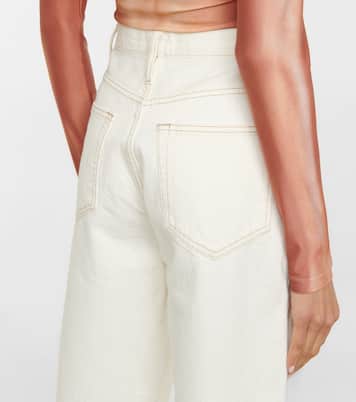 High-Rise Barrel Jeans  | Frame