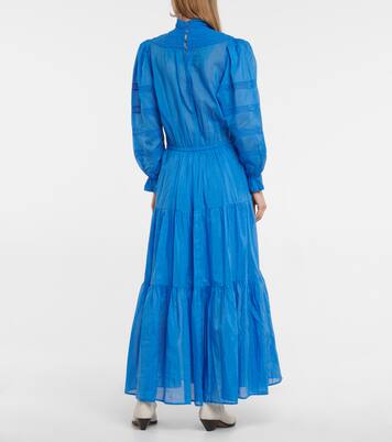 Maxikleid Gracie aus Seide und Baumwolle | Isabel Marant